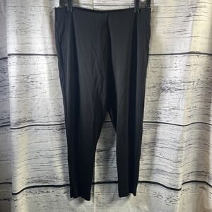 Vince Camuto Medium Women's Slim Leg Ponte Leggings Pants Black Stretch Mid Rise